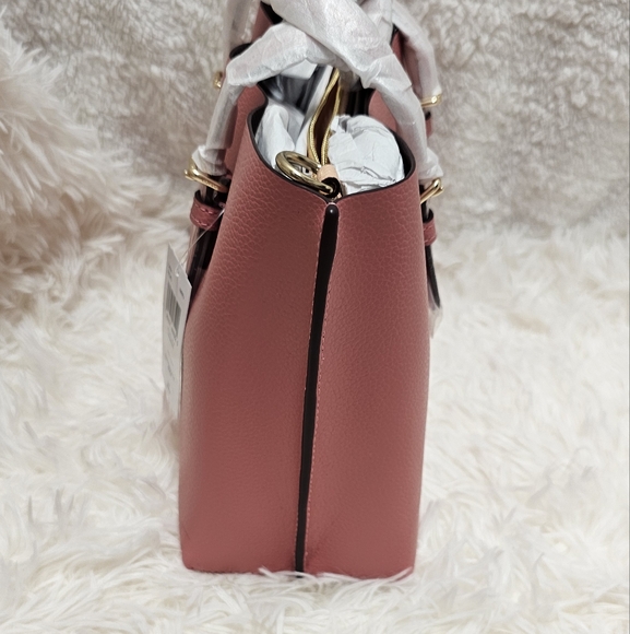 Coach Bags Mollie Tote Bag 25 ColorTaffy Leather Handbag Womens Fashion - Picture 11 of 15